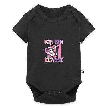 1st Grade Back to School Elementary School Gift - Baby Premium short-sleeve bodysuit - black - Front