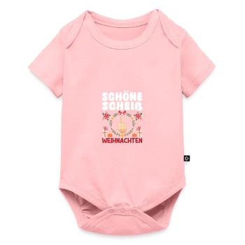 Santa Claus Beautiful Shit Christmas - Baby Premium short-sleeve bodysuit - rose - Front