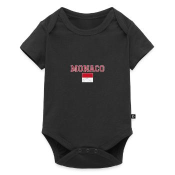 Monaco - Body à manches courtes Premium Bébé - noir - Devant
