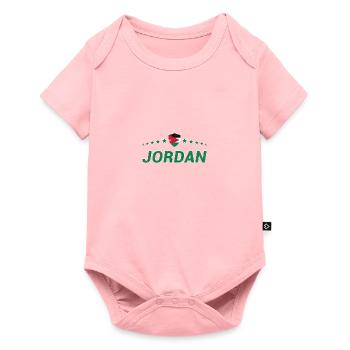 Jordan - Baby Premium short-sleeve bodysuit - rose - Front