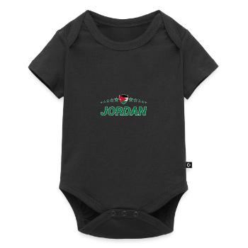 Jordanie - Body à manches courtes Premium Bébé - noir - Devant