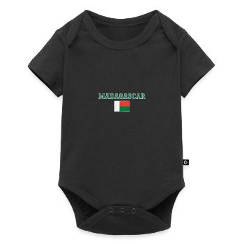Madagascar - Baby Premium short-sleeve bodysuit - black - Front