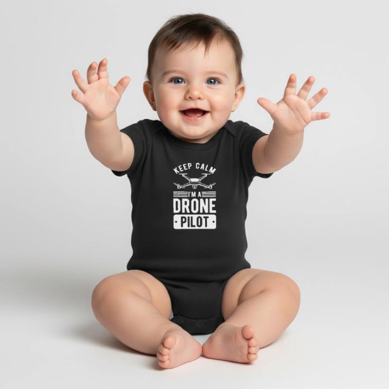 Drone Drone Pilot Drone Operator Quadcopter Baby Premium short-sleeve bodysuit