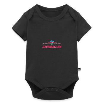 Azerbaijan - Baby Premium short-sleeve bodysuit - black - Front