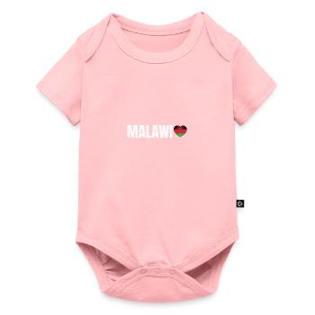 Malawi - Baby Premium short-sleeve bodysuit - rose - Front