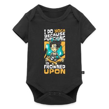 Comic Comics Comic Strips Nerd - Baby Premium short-sleeve bodysuit - black - Front