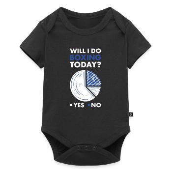 Sport Will I Play Boxing - Baby Premium short-sleeve bodysuit - black - Front