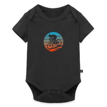 Bicycle bike - Baby Premium short-sleeve bodysuit - black - Front