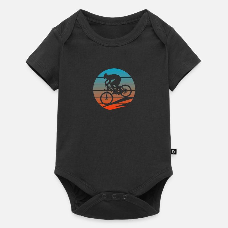 Vélo vélo - Body à manches courtes Premium Bébé - noir