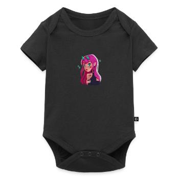 Demon Girl, Devil Girl, petit diable - Body à manches courtes Premium Bébé - noir - Devant