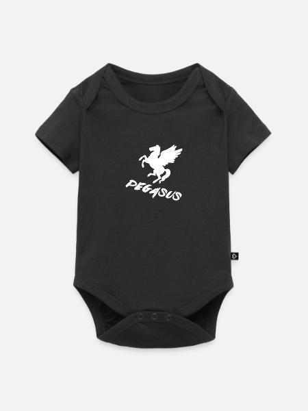 pegasus - Baby Premium short-sleeve bodysuit - black