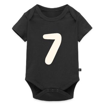 7 - Baby Premium short-sleeve bodysuit - black - Front