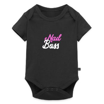 Nail Boss - Nail Design - Baby Premium short-sleeve bodysuit - black - Front