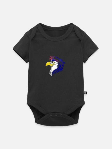 Australien - Baby Premium Kurzarmbody - Schwarz