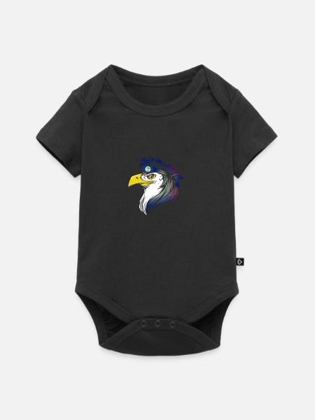 Belize - Baby Premium Kurzarmbody - Schwarz
