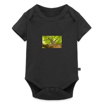 tree - Baby Premium short-sleeve bodysuit - black - Front