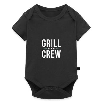 Grill Crew - Baby Premium short-sleeve bodysuit - black - Front