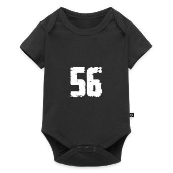 56 Number Vintage - Baby Premium short-sleeve bodysuit - black - Front