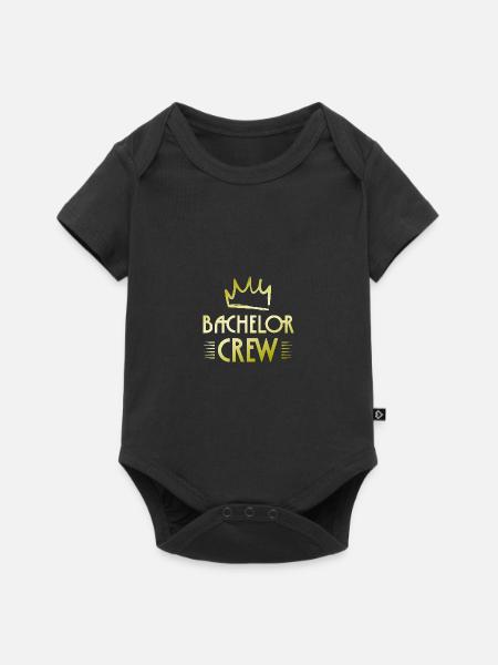 Bachelor Crew - Baby Premium Kurzarmbody - Schwarz