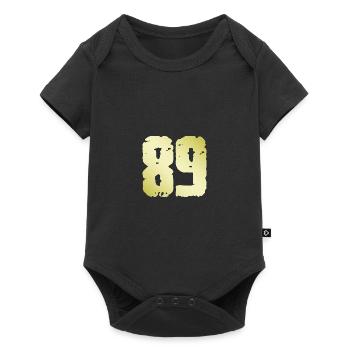 89 Number Vintage - Baby Premium short-sleeve bodysuit - black - Front