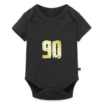90 Number Vintage - Baby Premium short-sleeve bodysuit - black - Front