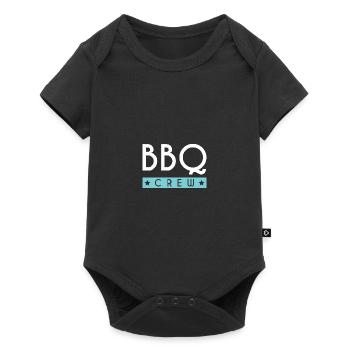 Équipe de barbecue - Body à manches courtes Premium Bébé - noir - Devant
