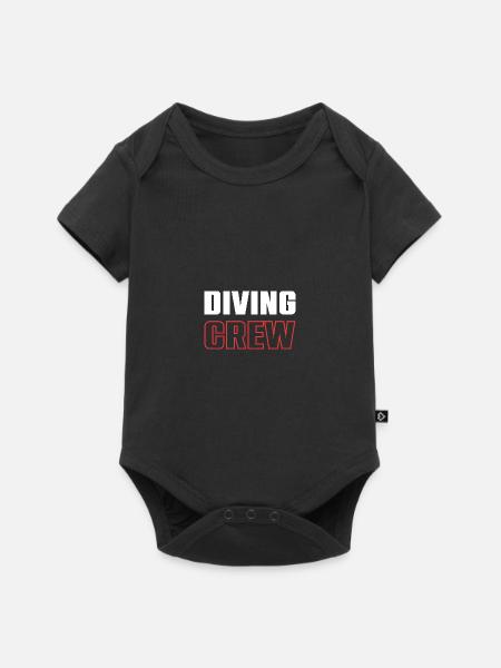 Diving Crew - Baby Premium Kurzarmbody - Schwarz