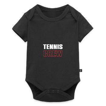 Équipe de tennis - Body à manches courtes Premium Bébé - noir - Devant