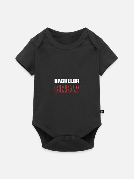 Bachelor Crew - Baby Premium Kurzarmbody - Schwarz