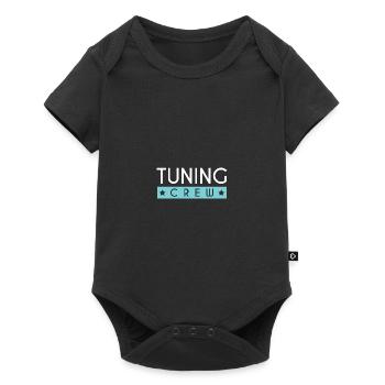 Équipe de réglage - Body à manches courtes Premium Bébé - noir - Devant
