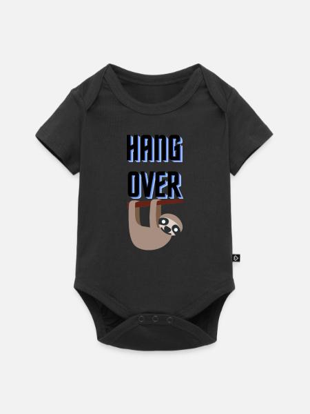 Hang Over - Baby Premium Kurzarmbody - Schwarz