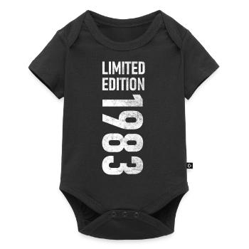 Édition limitée 1983 Cadeau 40e anniversaire - Body à manches courtes Premium Bébé - noir - Devant