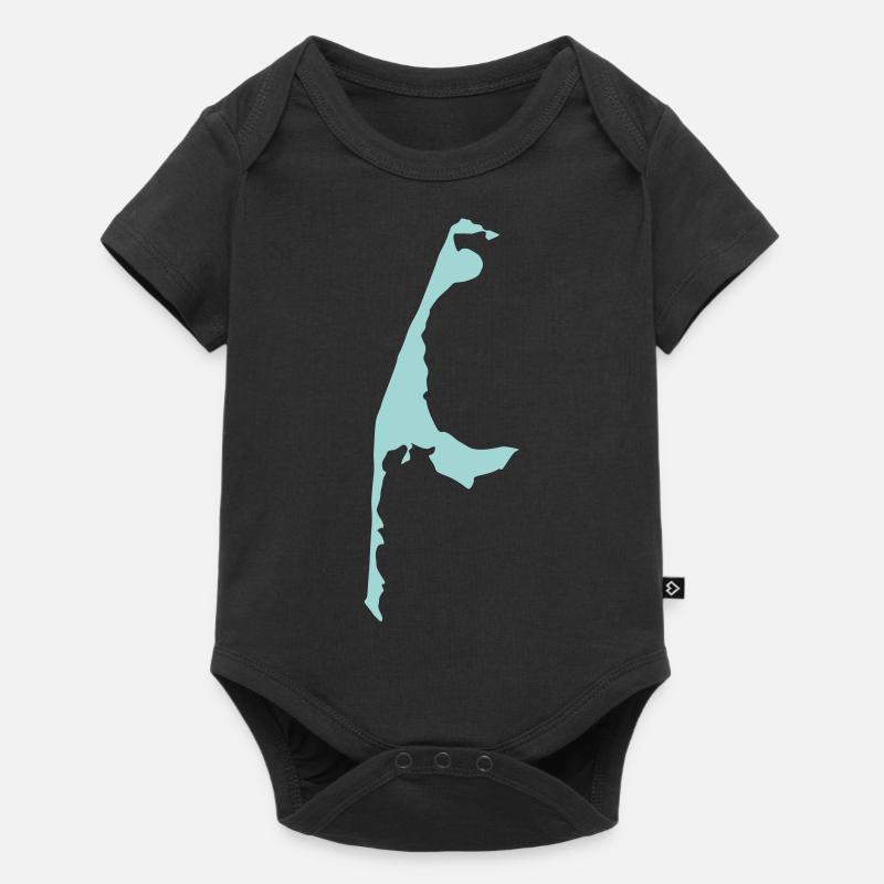 sylt - Baby Premium Kurzarmbody - Schwarz