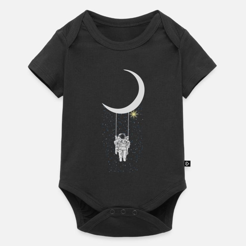 astronaute - Body à manches courtes Premium Bébé - noir