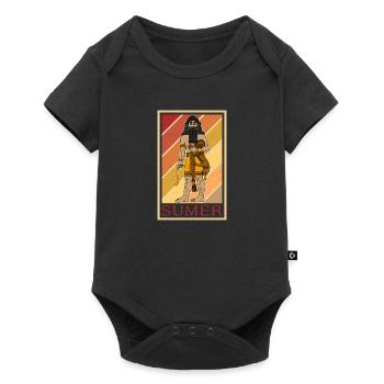 Geschichte Iran Osten Lehrer Sumer Antike - Baby Premium Kurzarmbody - Schwarz - Vorne