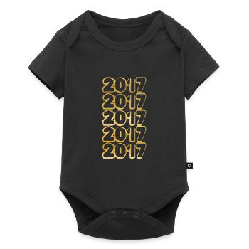 Year 2017 - Baby Premium short-sleeve bodysuit - black - Front
