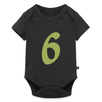6 - Baby Premium short-sleeve bodysuit - black - Front