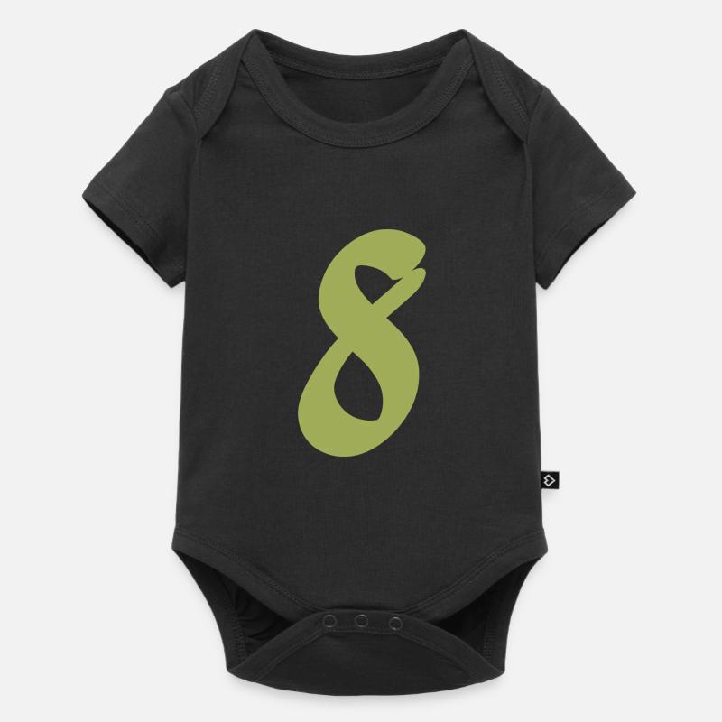 8 - Baby Premium short-sleeve bodysuit - black