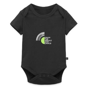 Vinyle - Body à manches courtes Premium Bébé - noir - Devant