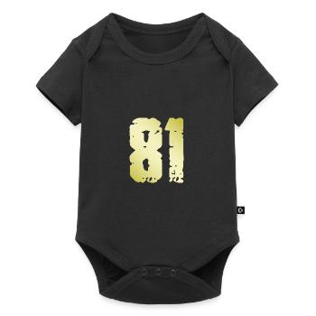 81 Number Vintage - Baby Premium short-sleeve bodysuit - black - Front
