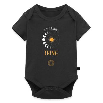 C’est une chose de Balance - Astrologie - Body à manches courtes Premium Bébé - noir - Devant
