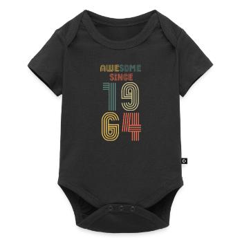60th birthday 1964 - Baby Premium short-sleeve bodysuit - black - Front
