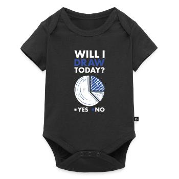 Drawer Will I Dance Today - Baby Premium Kurzarmbody - Schwarz - Vorne