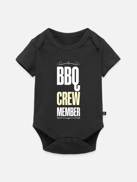 Bbq Crew - Baby Premium Kurzarmbody - Schwarz