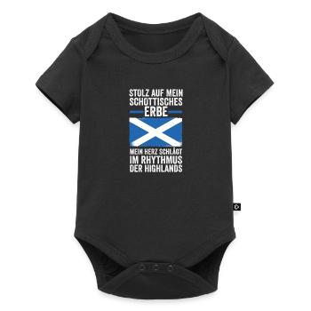 Scots Scottish Scotland - Baby Premium short-sleeve bodysuit - black - Front