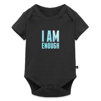 Je suis assez de pleine conscience Motivation spirituelle - Body à manches courtes Premium Bébé - noir - Devant