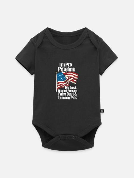 I'm Pro Pipeline - Baby Premium Kurzarmbody - Schwarz