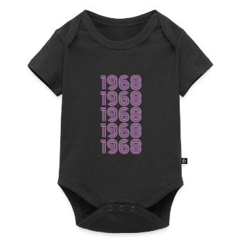 Party 1968 - Baby Premium short-sleeve bodysuit - black - Front