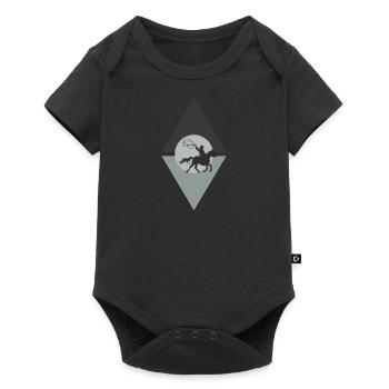 Cowboy Sheriff Rider - Body à manches courtes Premium Bébé - noir - Devant