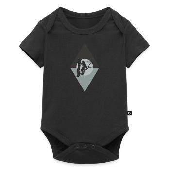 Matériel d’accrobranche grimpeurs - Body à manches courtes Premium Bébé - noir - Devant